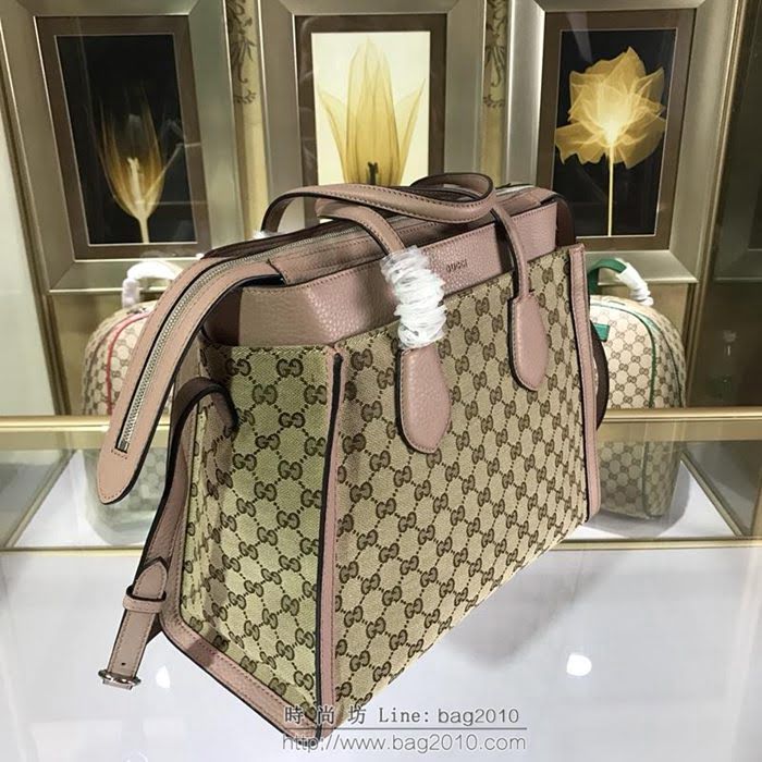 GUCCI 古馳男包 新款 370822 pvc配皮 GUCCI手提包 Gucci單肩包